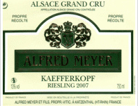 Alfred Meyer - Grand Cru Kaefferkopf