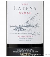 Bodega Catena Zapata, Catena Syrah