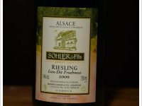Sohler & Fils, Riesling Lieu dit Fruebmess