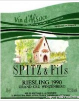 Spitz et Fils - Grand Cru - Winzenberg