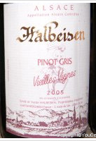 Halbeisen Pinot Gris Vieilles Vignes
