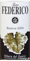 Tinto Federico, Reserva