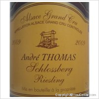 André Thomas, Riesling Grand Cru Schlossberg