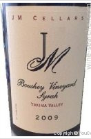 JM Cellars - Boushey Vineyard Syrah