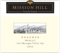 Mission Hill - Merlot - Reserve
