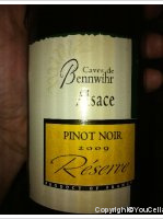 Caves de Bennwihr - Pinot Noir - Réserve