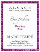 Marc Tempé - Burgreben