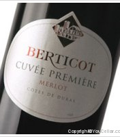 Berticot, Merlot Cuvée Première