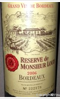 Réserve de Monsieur Louis