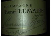 Henri Lemaire - Esprit pinots