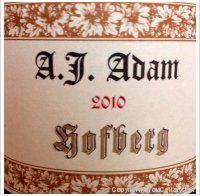 A.J. Adam - Riesling Hofberg Grosses Gewächs