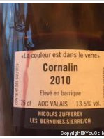 Nicolas Zufferey - Cornalin Elevé en barrique