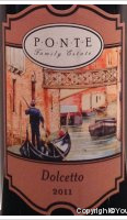 Ponte Family Estate - Dolcetto