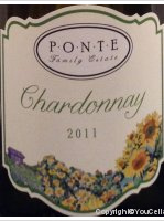 Ponte Family Estate - Chardonnay
