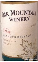 Oak Mountain Winery - Port