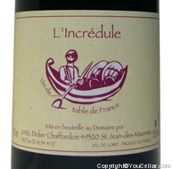 Didier Chaffardon - L'Incrédule