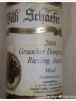 Willi Schaefer - Graacher Domprobst - Riesling Auslese
