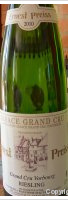 Ernest Preiss - Grand Cru Vorbourg