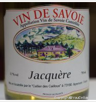 Cellier des Cailloux - Jacquère
