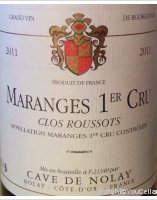 Cave de Nolay - 1er Cru Clos Roussots