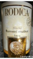 Rodica - Rumeni muškat Sladki