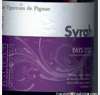 Les Vignerons de Pignan - Syrah