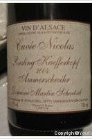 Martin Schaetzel - Kaefferkopf - Cuvée Nicolas