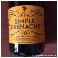 Fond Cyprès - Simple Grenache