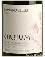 Damiano Ciolli - Cinsium - Riserva