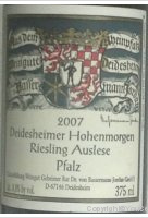 Bassermann Jordan - Deidesheimer Hohenmorgen - Riesling Auslese
