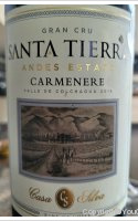 Santa Tierra - Andes Estate Carmenere