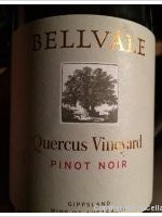 Bellvale - Quercus Vineyard Pinot noir