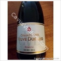 Veuve Durand - Réserve demi-sec