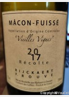 Jean Rijckaert et Florent Rouve - Mâcon-Fuissé Vieilles vignes