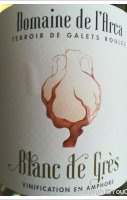 Domaine de l'Arca - Blanc de Grès