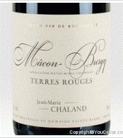 Jean-Marie Chaland - Mâcon-Burgy - Terres Rouges