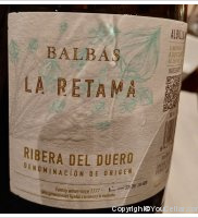 Bodegas Balbás - La Retama - Albillo mayor