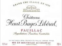 Château Haut Bages Libéral