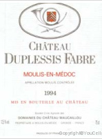 Château Duplessis-Fabre