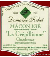 Domaine Fichet, Chardonnay La Crépillionne