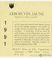 Domaine Rolet - Arbois - Vin Jaune