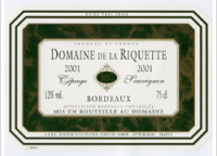 Domaine de la Riquette
