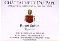 Roger Sabon - Réserve