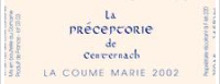 La Préceptorie de Centernach - La Coume Marie