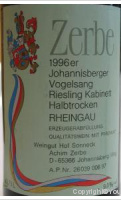 Zerbe - Riesling Kabinett
