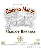 Cousino Macul - Merlot Reserva