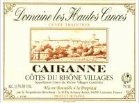Domaine les Hautes Cances - Cuvée Tradition