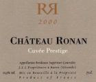 Château Ronan - Cuvée Prestige