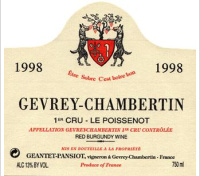 Domaine Geantet-Pansiot - 1er Cru Le Poissenot