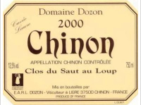 Domaine Dozon - Clos du Saut au Loup - Cuvée Laure
